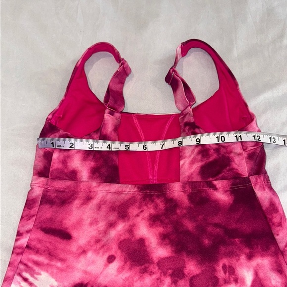 Nike Tankini Tank Top Pink Tie-Dye Athletic Wear Bralet Athletic Women's Sz S - Picture 7 of 10